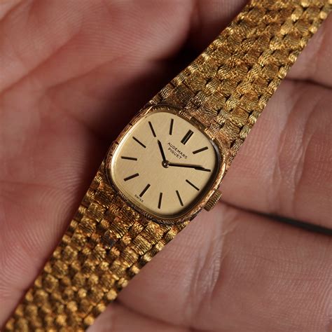 pre owned audemars piguet watch|Audemars Piguet vintage gold watch.